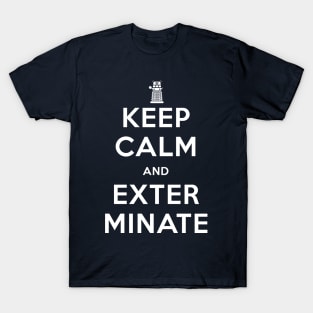 DOCTOR WHO - KEEP CALM AND EXTERMINATE T-Shirt